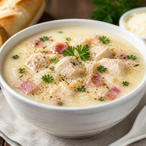Chicken Cordon Bleu Soup Recipe