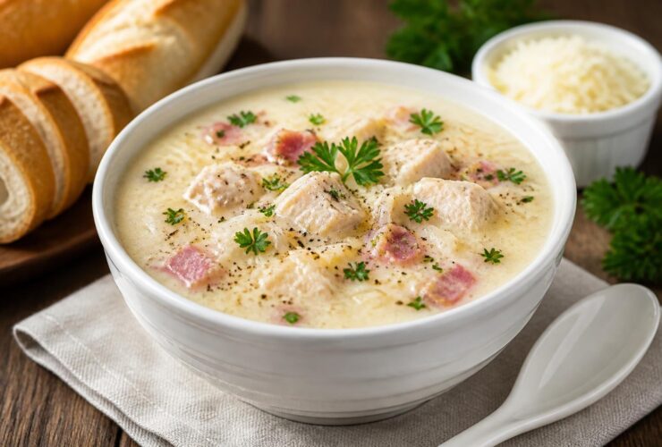 Chicken Cordon Bleu Soup Recipe