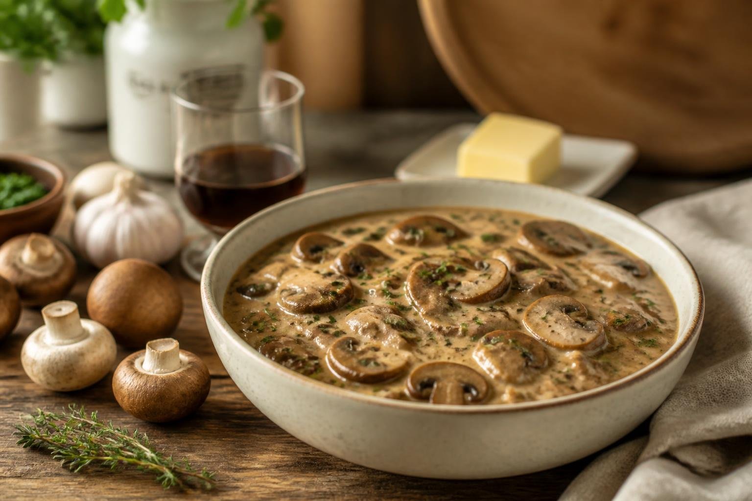 Marsala Mushroom Sauce Recipe