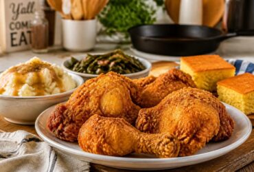 Paula Deen Southern Fried Chicken Recipe
