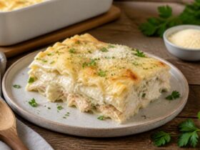 Joanna Gaines White Chicken Alfredo Lasagna Recipe
