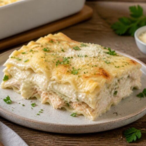 Joanna Gaines White Chicken Alfredo Lasagna Recipe