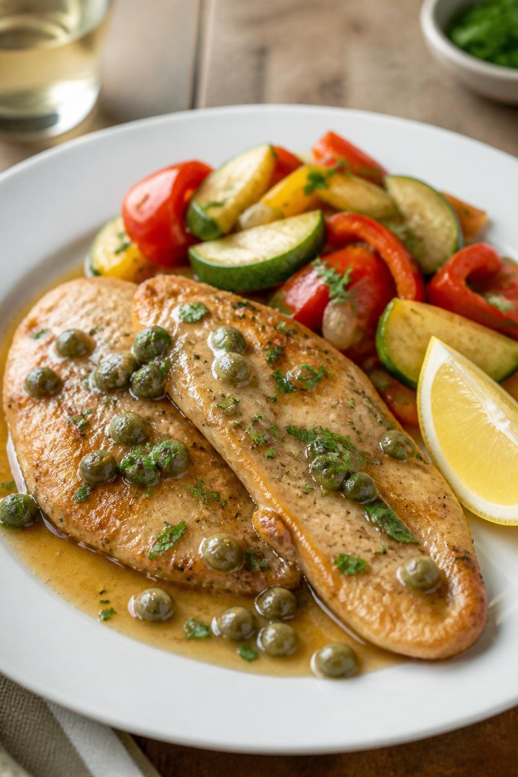 Giada’s Chicken Piccata