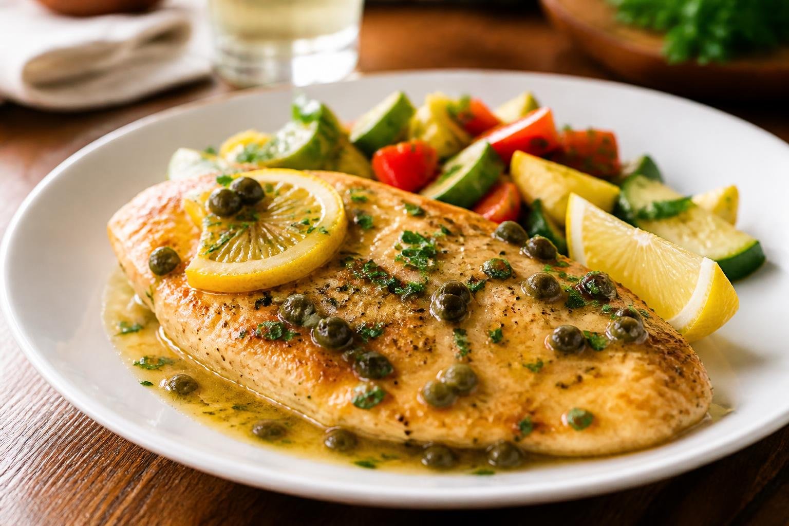 Giada’s Chicken Piccata Recipe
